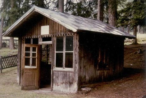 The hut in Toblach in which Gustav Mahler composed his Ninth Symphony